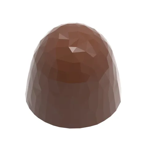 Chocolate Mould; Dome Faceted - each